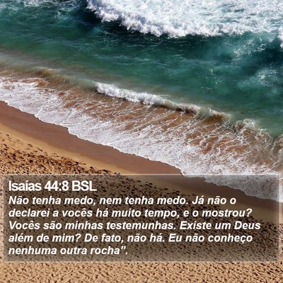 Isaías 44:8 BSL Bible Verse Image