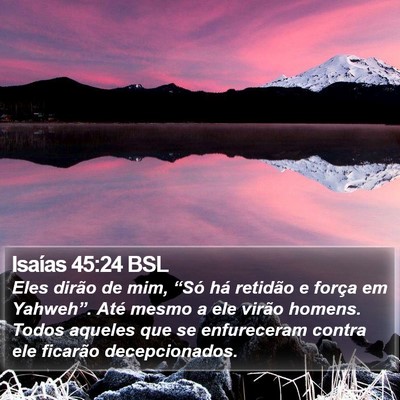 Isaías 45:24 BSL Bible Verse Image