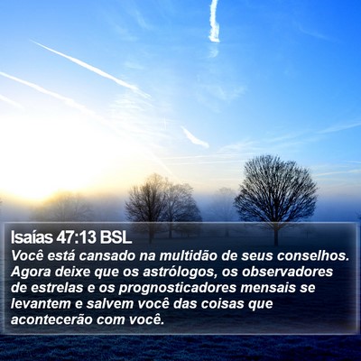Isaías 47:13 BSL Bible Verse Image
