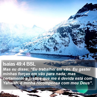 Isaías 49:4 BSL Bible Verse Image