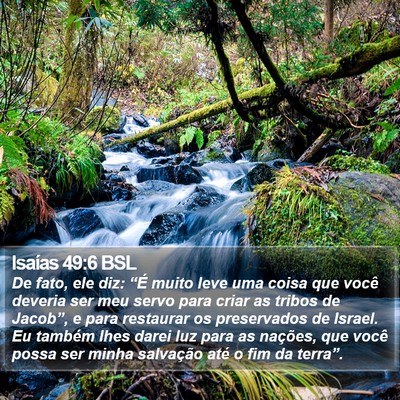 Isaías 49:6 BSL Bible Verse Image
