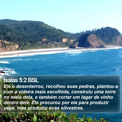 Isaías 5:2 BSL Bible Verse Image