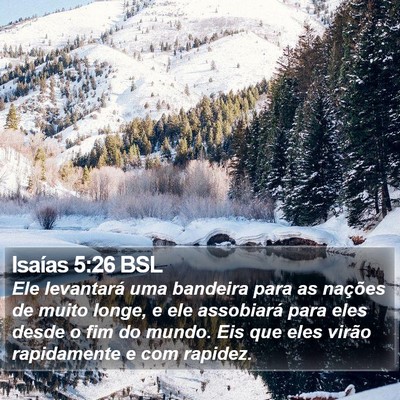 Isaías 5:26 BSL Bible Verse Image