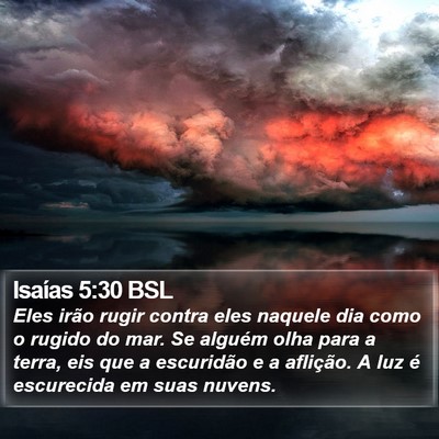 Isaías 5:30 BSL Bible Verse Image