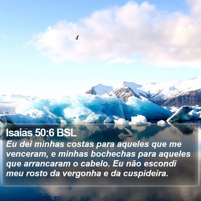 Isaías 50:6 BSL Bible Verse Image