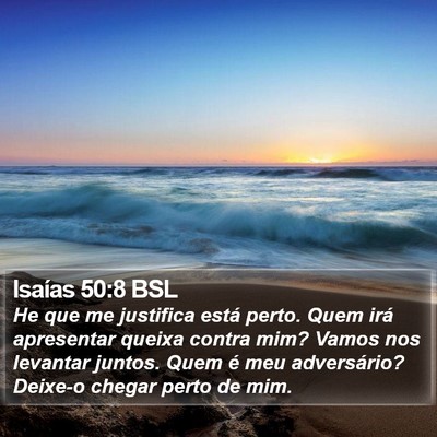 Isaías 50:8 BSL Bible Verse Image