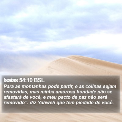 Isaías 54:10 BSL Bible Verse Image