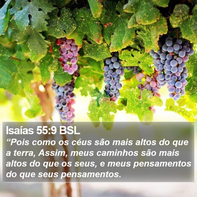 Isaías 55:9 BSL Bible Verse Image