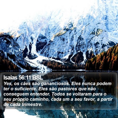 Isaías 56:11 BSL Bible Verse Image