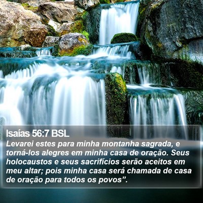 Isaías 56:7 BSL Bible Verse Image