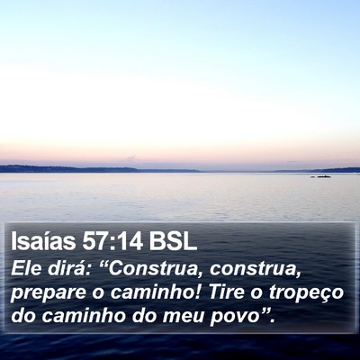 Isaías 57:14 BSL Bible Verse Image