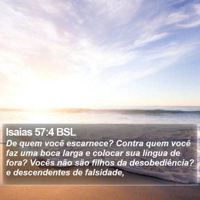 Isaías 57:4 BSL Bible Verse Image