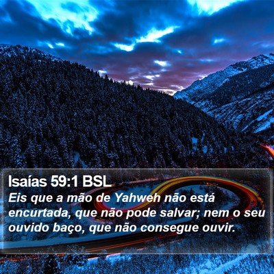 Isaías 59:1 BSL Bible Verse Image