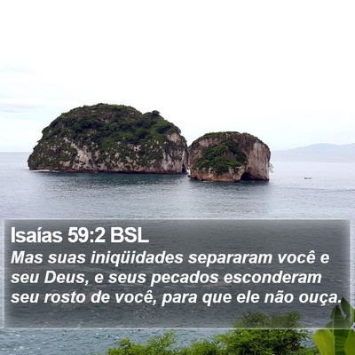 Isaías 59:2 BSL Bible Verse Image