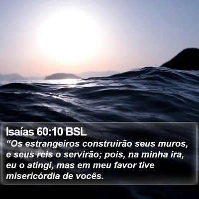 Isaías 60:10 BSL Bible Verse Image