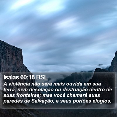 Isaías 60:18 BSL Bible Verse Image