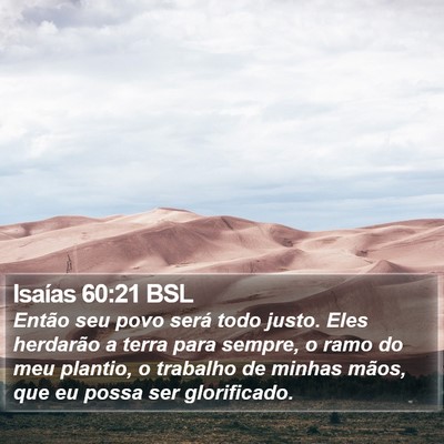 Isaías 60:21 BSL Bible Verse Image