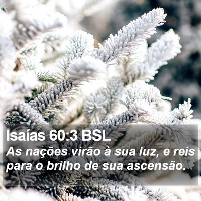Isaías 60:3 BSL Bible Verse Image