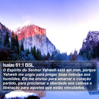 Isaías 61:1 BSL Bible Verse Image