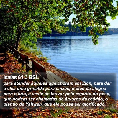 Isaías 61:3 BSL Bible Verse Image