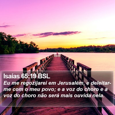 Isaías 65:19 BSL Bible Verse Image