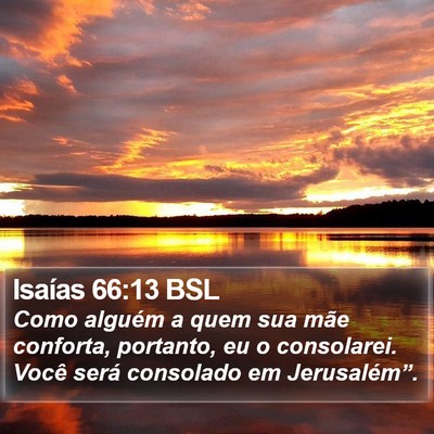Isaías 66:13 BSL Bible Verse Image