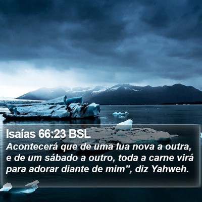 Isaías 66:23 BSL Bible Verse Image