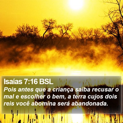 Isaías 7:16 BSL Bible Verse Image