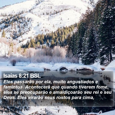 Isaías 8:21 BSL Bible Verse Image