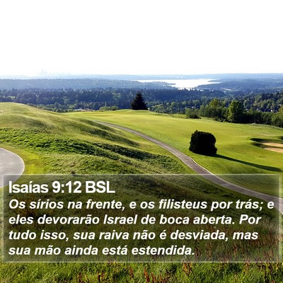 Isaías 9:12 BSL Bible Verse Image
