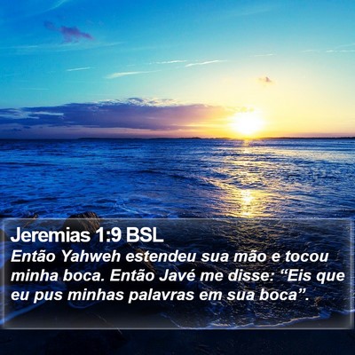 Jeremias 1:9 BSL Bible Verse Image