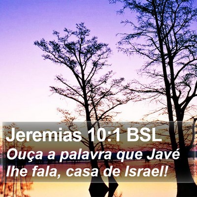 Jeremias 10:1 BSL Bible Verse Image