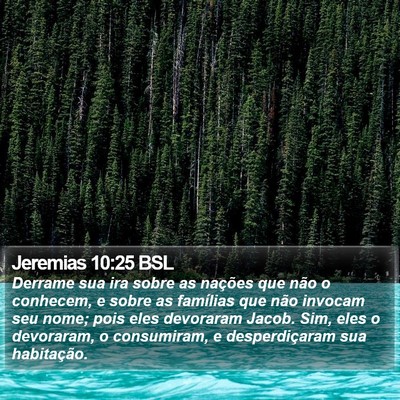 Jeremias 10:25 BSL Bible Verse Image