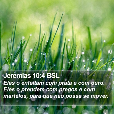 Jeremias 10:4 BSL Bible Verse Image