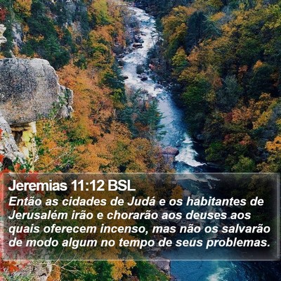 Jeremias 11:12 BSL Bible Verse Image