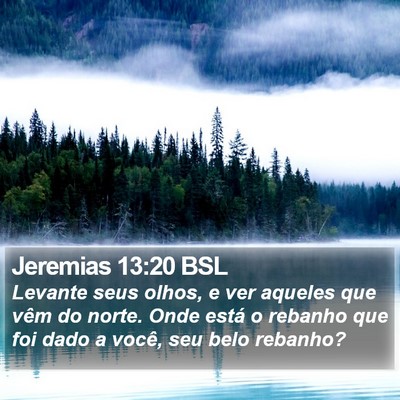 Jeremias 13:20 BSL Bible Verse Image