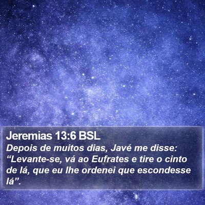 Jeremias 13:6 BSL Bible Verse Image