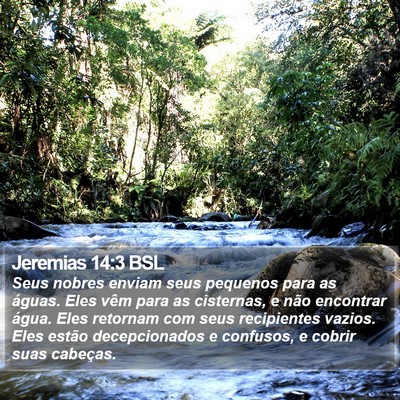 Jeremias 14:3 BSL Bible Verse Image