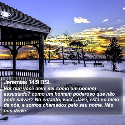 Jeremias 14:9 BSL Bible Verse Image