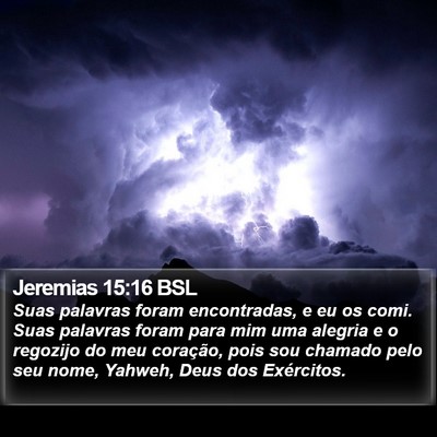 Jeremias 15:16 BSL Bible Verse Image
