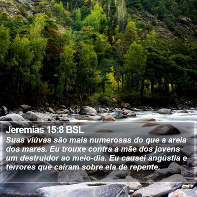 Jeremias 15:8 BSL Bible Verse Image