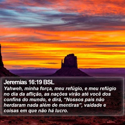 Jeremias 16:19 BSL Bible Verse Image