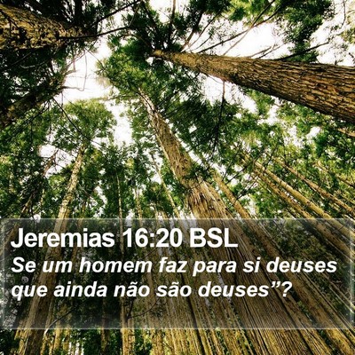 Jeremias 16:20 BSL Bible Verse Image