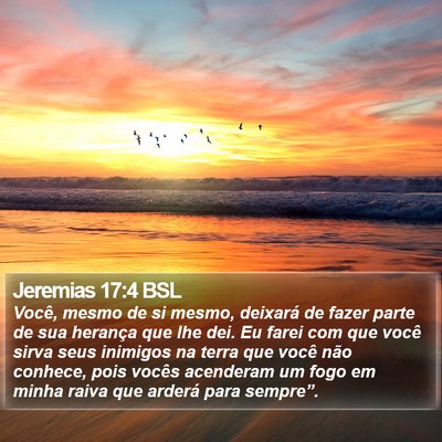 Jeremias 17:4 BSL Bible Verse Image