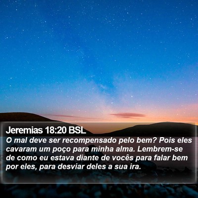 Jeremias 18:20 BSL Bible Verse Image