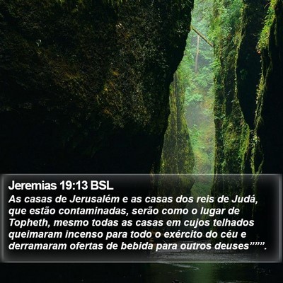 Jeremias 19:13 BSL Bible Verse Image