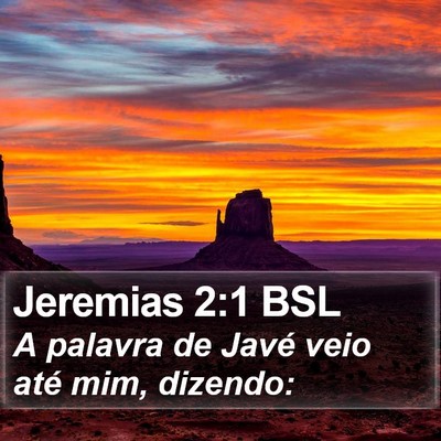 Jeremias 2:1 BSL Bible Verse Image