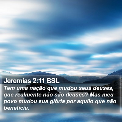 Jeremias 2:11 BSL Bible Verse Image