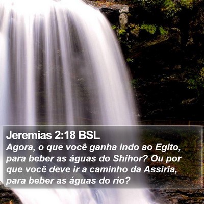 Jeremias 2:18 BSL Bible Verse Image