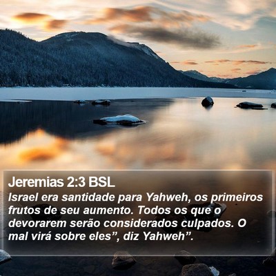Jeremias 2:3 BSL Bible Verse Image